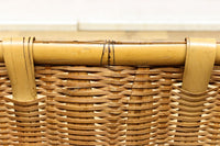 Middle size bamboo basket DC5678