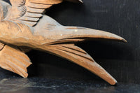 可愛らしいツバメの彫刻飾りセット　DC5727abc　在庫3個一組