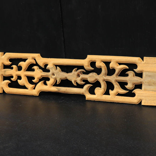 和モダンな趣きある装飾模様の彫刻素材板 DC6222 在庫3枚 – 古福