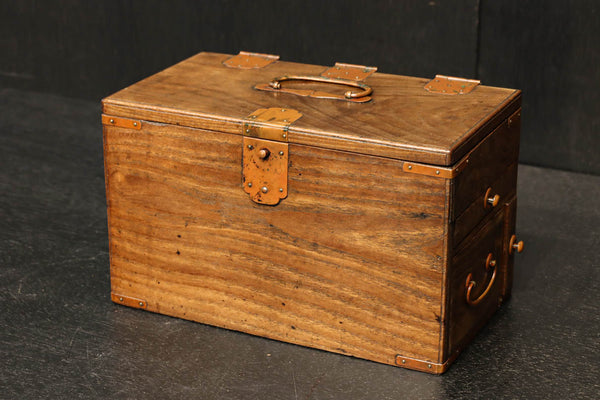 Antique tool box (Suzuri-bako) DC6417