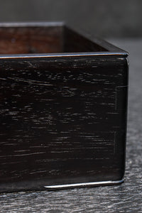 Black wooden box DC6609