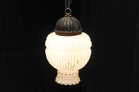 Pressed glass lampshade DC6616