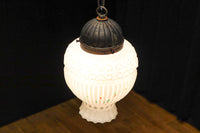 Pressed glass lampshade DC6616