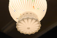 Pressed glass lampshade DC6616