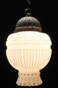 Pressed glass lampshade DC6616