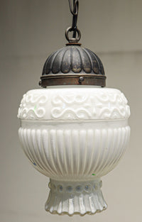 Pressed glass lampshade DC6616