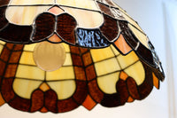 Stained glass lampshade DC6792