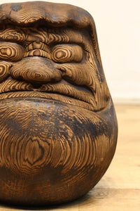 Wooden carving of Daruma DC6863