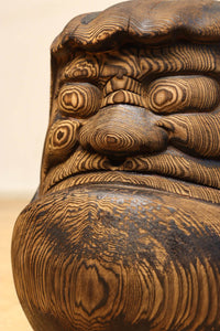 Wooden carving of Daruma DC6863