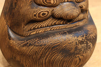 Wooden carving of Daruma DC6863