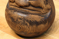 Wooden carving of Daruma DC6863