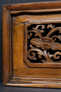 Very small size carved transom DC6864