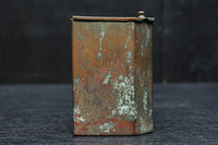 味わいが滲み出た銅製の小物入れ　DC7118