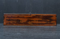 DC7458　艶やかな味わいある模様が素敵な木箱　