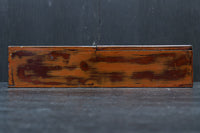 DC7458　艶やかな味わいある模様が素敵な木箱　