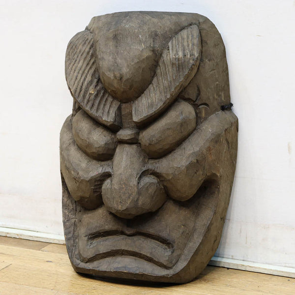 睨み付ける形相の迫力あるかまど面 DC7597 – 古福庵 [ KOFUKUAN