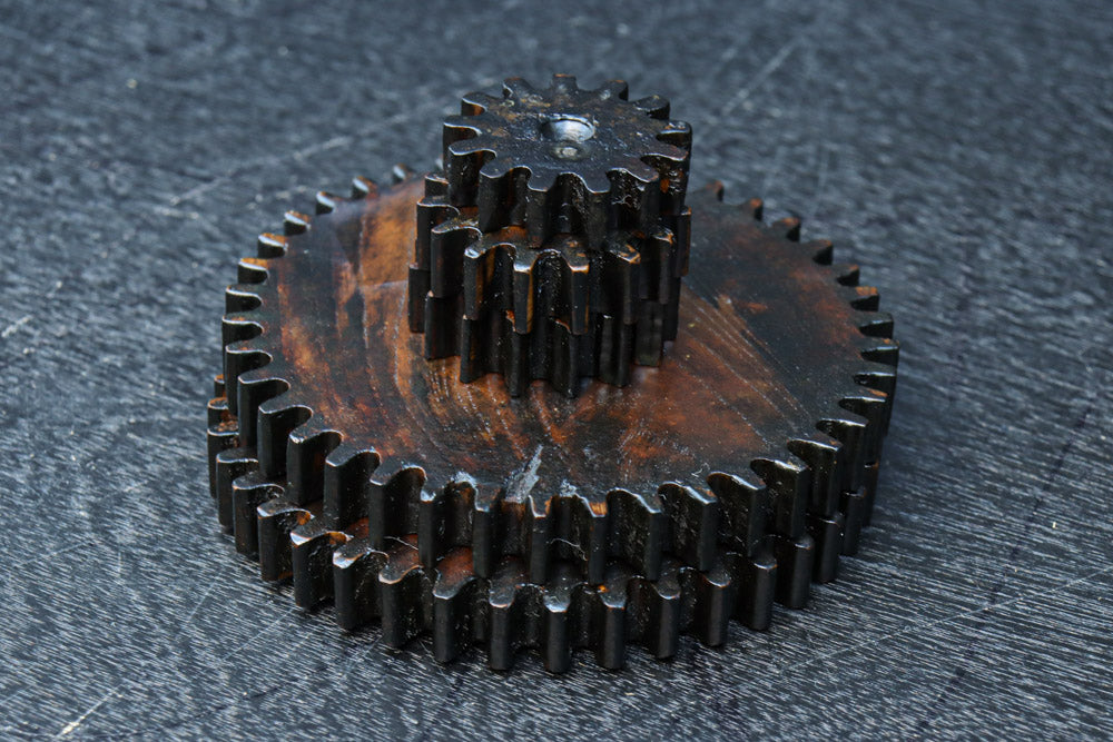 深みのある色彩の味わいある風合いが素敵な歯車セット　DC7701　在庫5枚1組