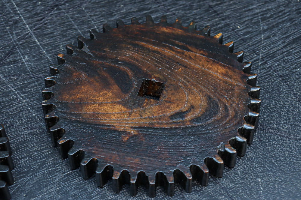 深みのある色彩の味わいある風合いが素敵な歯車セット　DC7701　在庫5枚1組