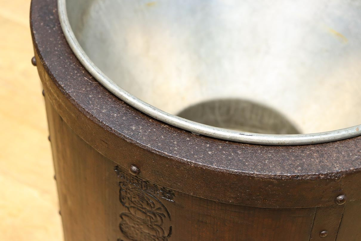 厚みのある持ち手で風格ある半斗升　DC7739