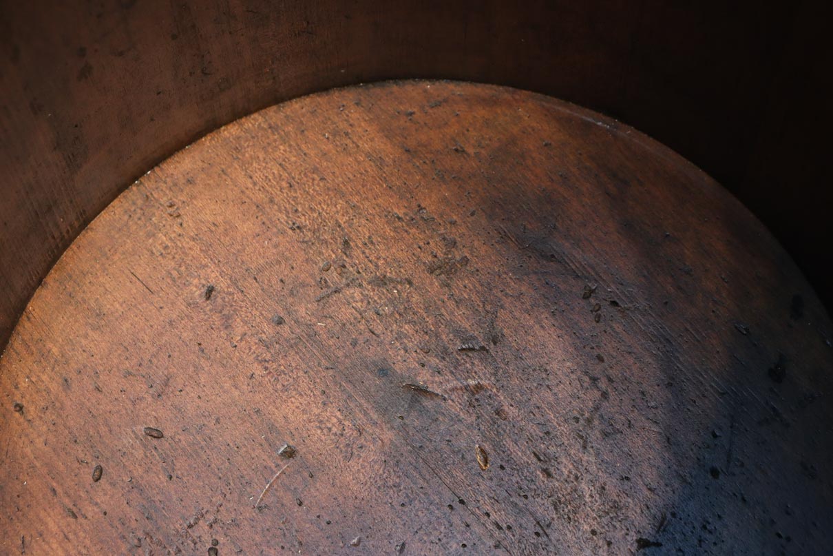 厚みのある持ち手で風格ある半斗升　DC7739