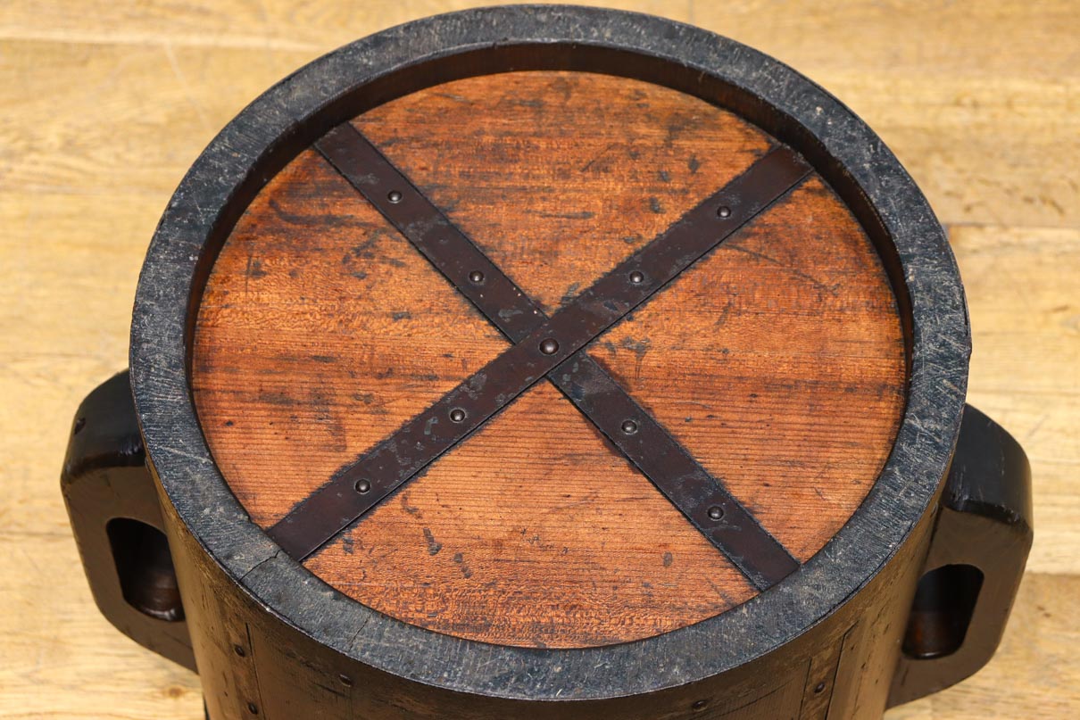 厚みのある持ち手で風格ある半斗升　DC7739