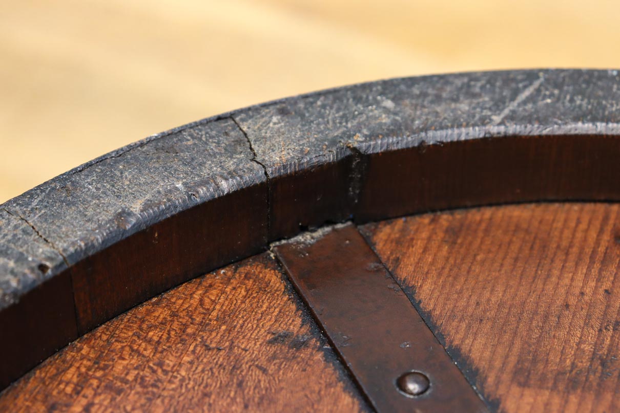 厚みのある持ち手で風格ある半斗升　DC7739