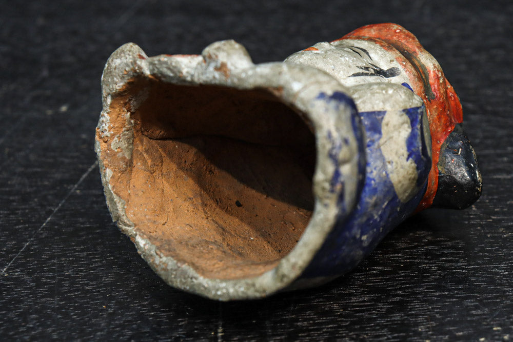 土人形 小さな 獅子 古道具 民芸 アンティーク 土人形 小さな 獅子 古道具 民芸 アンティーク