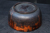 漆の味わいが時代を感じさせる鉢　DC7754