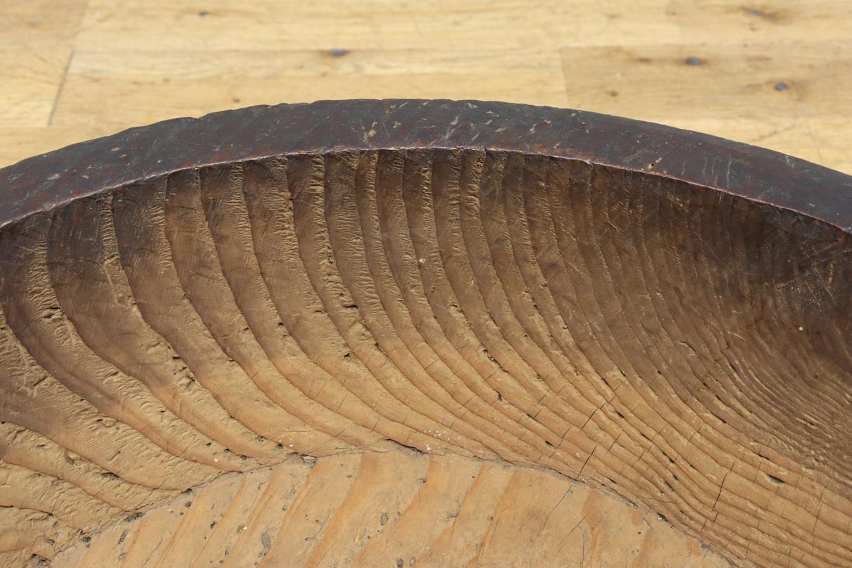 特大サイズ!! 時代を重ねた貫禄あるこね鉢　DC7757