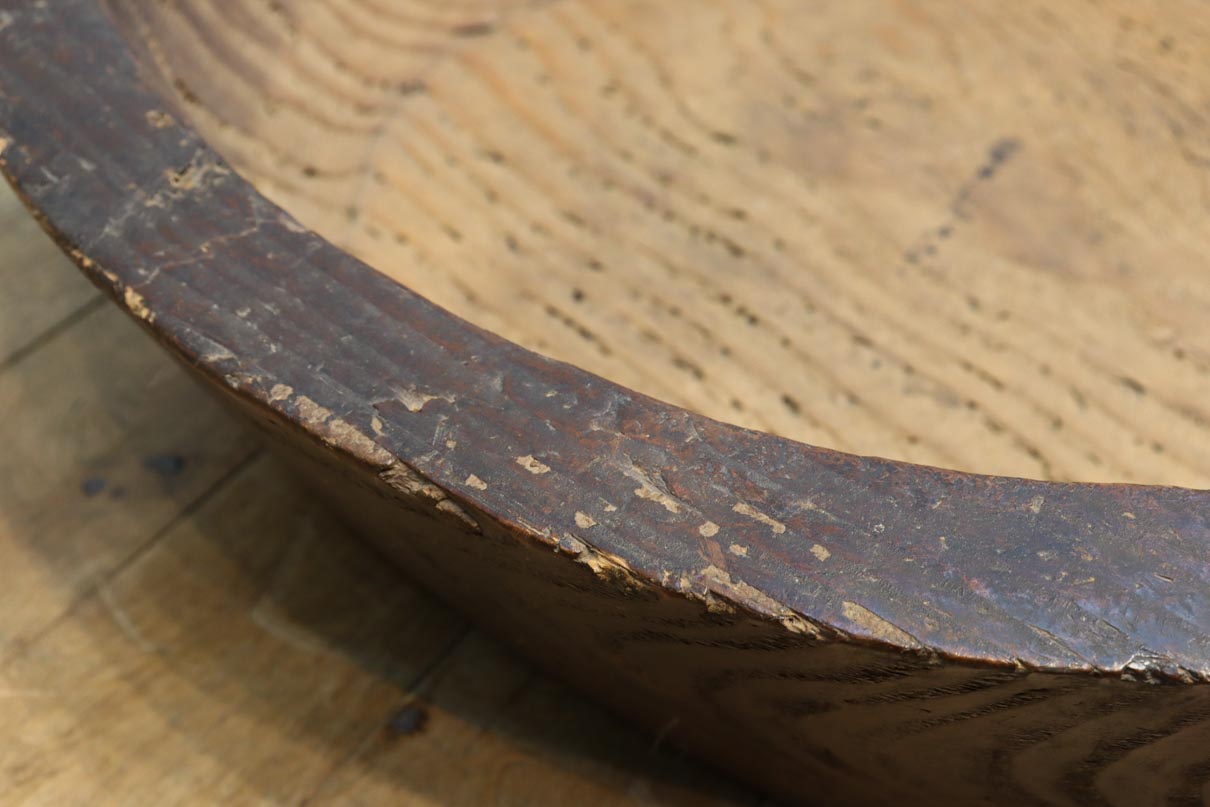 特大サイズ!! 時代を重ねた貫禄あるこね鉢　DC7757