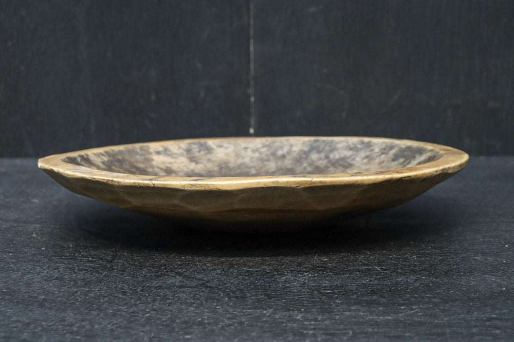 時代を重ねた面持ちあるまゆ皿　DC7758