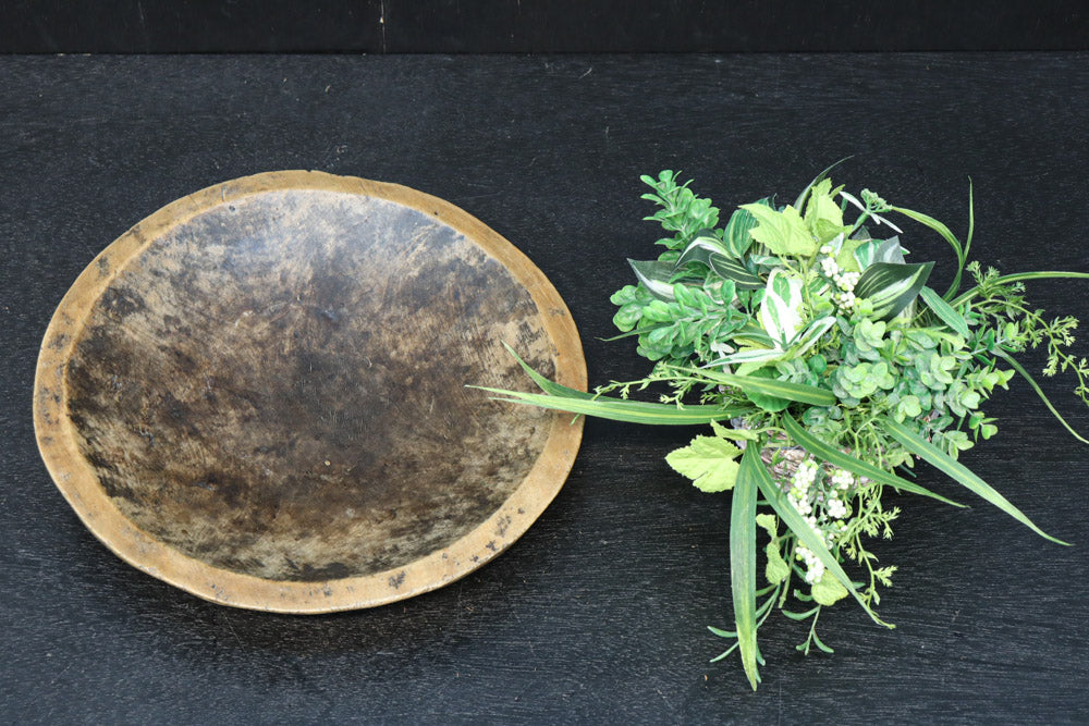 時代を重ねた面持ちあるまゆ皿　DC7758