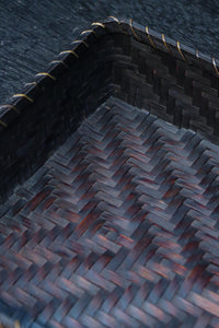 丁寧な竹編みが魅力の文入れ　DC7760