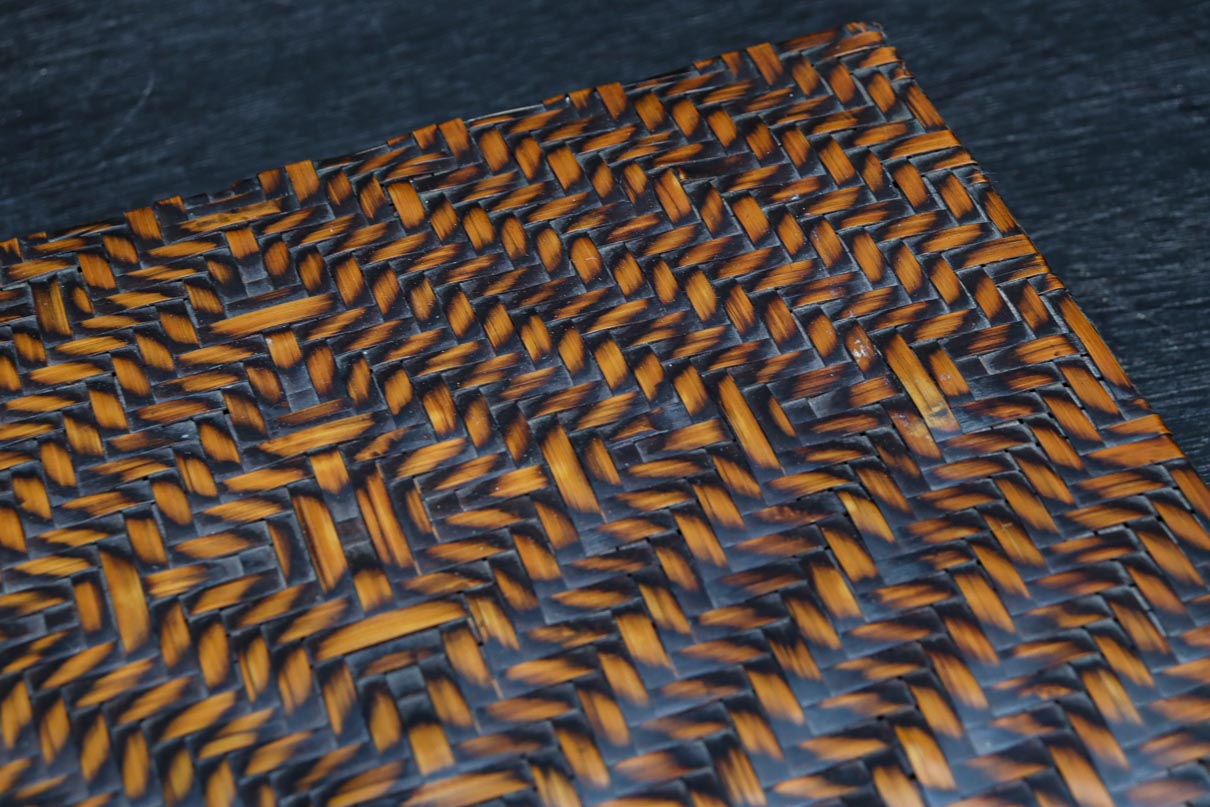 丁寧な竹編みが魅力の文入れ　DC7760