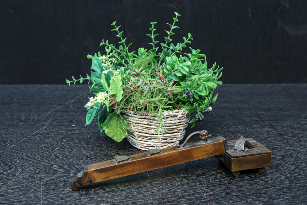 将棋をモチーフにした装飾が映える矢立　DC7763