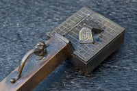 将棋をモチーフにした装飾が映える矢立　DC7763