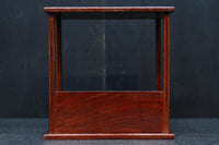 小サイズ！！ 杢目の流れが美しく艶やかな朱漆の飾り台　DC7790