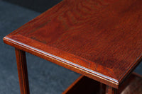 小サイズ！！ 杢目の流れが美しく艶やかな朱漆の飾り台　DC7790