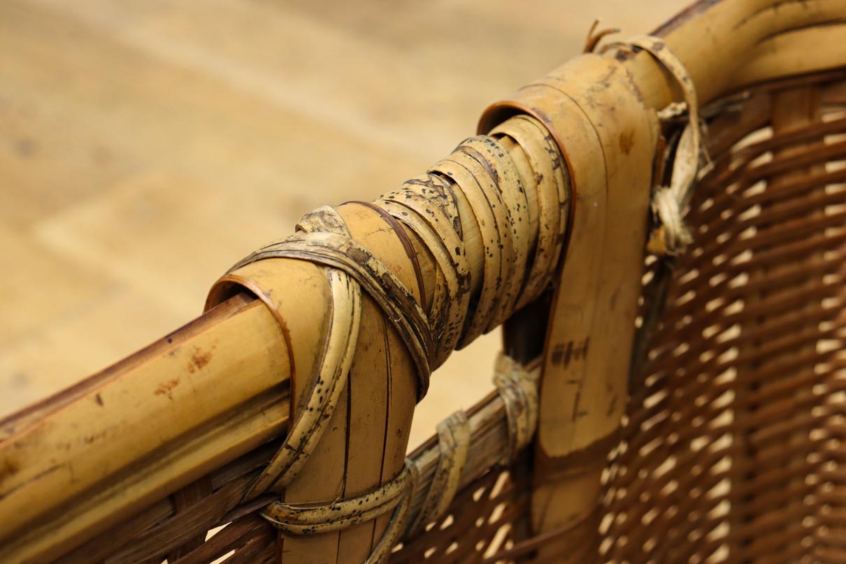 Antique tool (Bamboo woven basket) DC7842