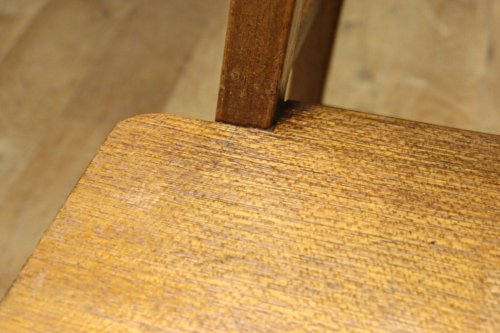 やぐら組みが見事な木地色の庄内踏み台　DC7852