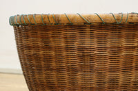 中型サイズ!! 丸みを帯びた優しいシルエットの丸カゴ　DC7862