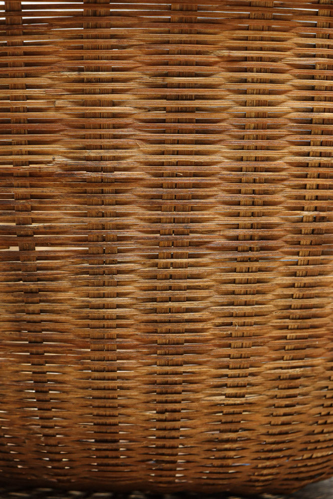 中型サイズ!! 丸みを帯びた優しいシルエットの丸カゴ　DC7862