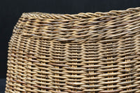 艶みを重ねた色彩のアケビ編みのカゴ　DC7865