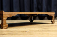 木地色の優雅な杢目が浮かぶ置台　DC7870