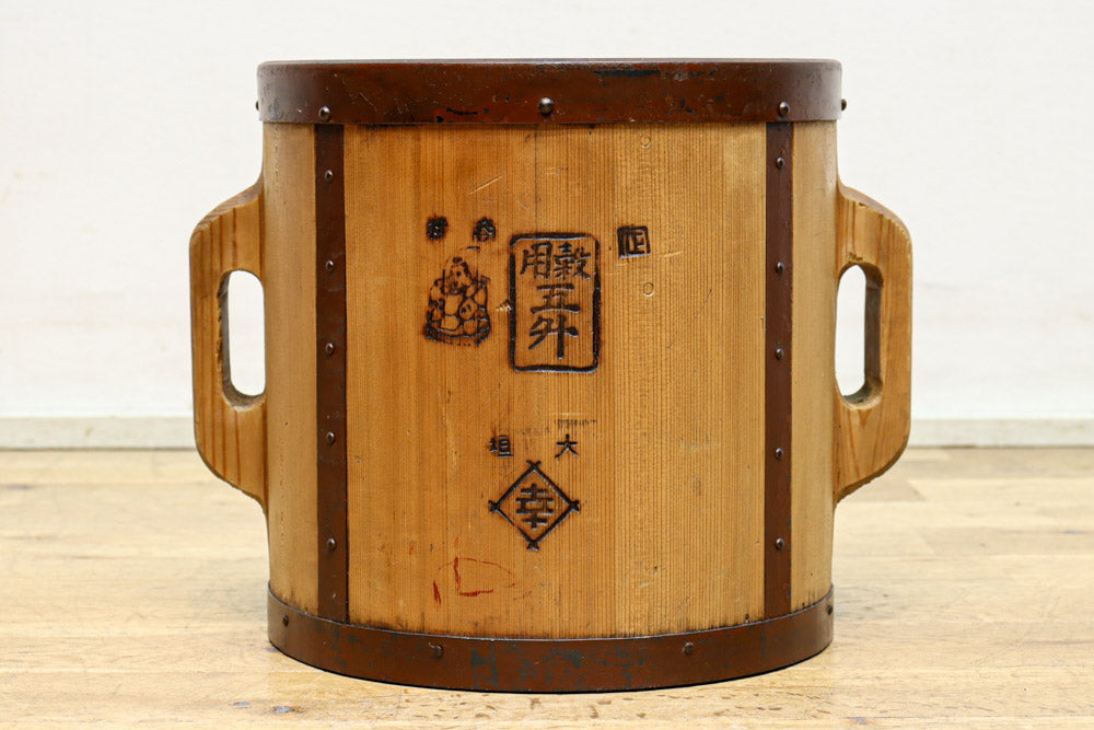 時代を重ねた風合い溢れる稀少半斗マス　DC7880ab　在庫(a:1 b:0)個