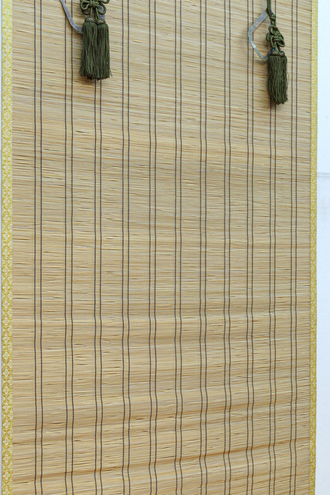 優しい色合いで和の趣きのある御簾(みす)　DC7886