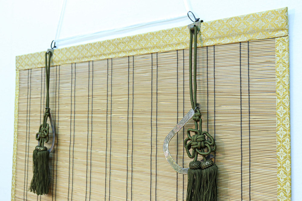 優しい色合いで和の趣きのある御簾(みす) DC7886 – 古福庵
