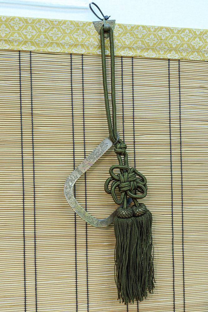 優しい色合いで和の趣きのある御簾(みす)　DC7886