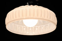 モダンなプレス模様がお洒落な電笠　DC7896