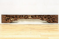 14人のお坊さんの交流会を細やかに描いた彫刻飾り　DC7906